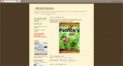 Desktop Screenshot of menezband.blogspot.com
