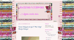 Desktop Screenshot of haciendopatchwork.blogspot.com