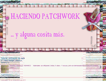 Tablet Screenshot of haciendopatchwork.blogspot.com