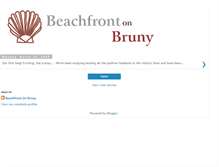 Tablet Screenshot of beachfrontonbruny.blogspot.com