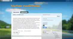 Desktop Screenshot of hierbasmedicinalespdu.blogspot.com