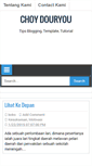Mobile Screenshot of choy-douryou.blogspot.com