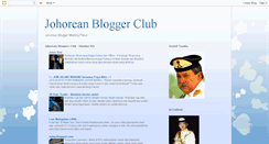 Desktop Screenshot of johoreanbloggers.blogspot.com