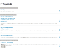 Tablet Screenshot of itsupportz.blogspot.com