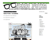 Tablet Screenshot of nerdpowa.blogspot.com