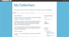 Desktop Screenshot of mycottenham.blogspot.com
