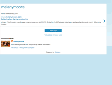 Tablet Screenshot of melanymoore.blogspot.com