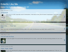 Tablet Screenshot of eclecticlikeme.blogspot.com