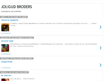 Tablet Screenshot of joligudbroderss.blogspot.com