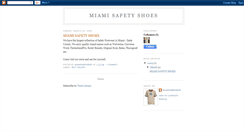 Desktop Screenshot of miamisafetyshoes.blogspot.com