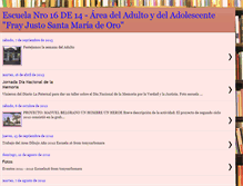 Tablet Screenshot of escuela16de14adultos.blogspot.com