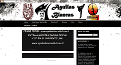 Desktop Screenshot of aguilasblancastkd.blogspot.com