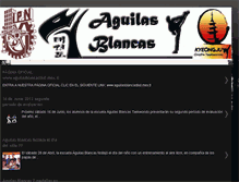 Tablet Screenshot of aguilasblancastkd.blogspot.com