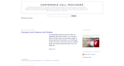 Desktop Screenshot of conference-call-providers-2u.blogspot.com