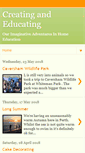 Mobile Screenshot of creatingandeducating.blogspot.com