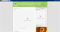 Desktop Screenshot of kcinnovation.blogspot.com