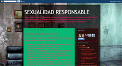 Desktop Screenshot of hablemosdesexualidadresponsable.blogspot.com