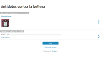 Tablet Screenshot of antidotoscontralabelleza.blogspot.com