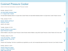 Tablet Screenshot of cuisinart-pressure-cooker.blogspot.com