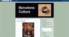 Desktop Screenshot of barcelonacultura.blogspot.com