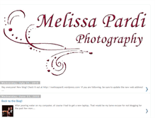 Tablet Screenshot of melissapardi.blogspot.com