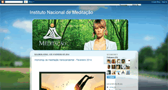 Desktop Screenshot of inmeditacao.blogspot.com