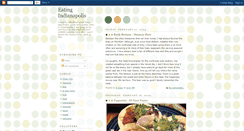 Desktop Screenshot of eatingindy.blogspot.com