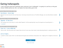 Tablet Screenshot of eatingindy.blogspot.com