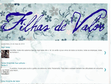 Tablet Screenshot of filhasdevalor.blogspot.com