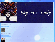 Tablet Screenshot of myferlady.blogspot.com