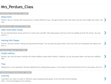 Tablet Screenshot of mrsperduesclass.blogspot.com