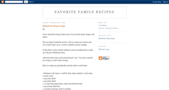 Desktop Screenshot of favoritefamilyrecipes.blogspot.com