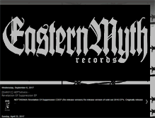 Tablet Screenshot of easternmythrecs.blogspot.com