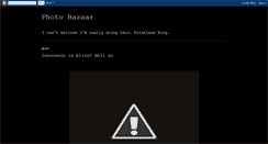 Desktop Screenshot of photobazare.blogspot.com