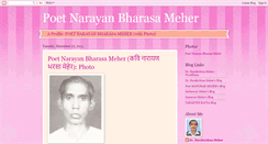 Desktop Screenshot of kavi-narayanb-meher.blogspot.com