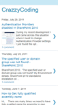 Mobile Screenshot of crazzycoding.blogspot.com