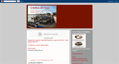 Desktop Screenshot of creditosdeltuyu.blogspot.com