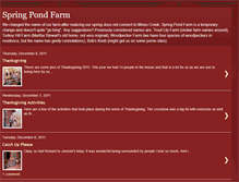 Tablet Screenshot of minesspringfarm.blogspot.com