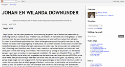 Desktop Screenshot of johanenwilandadownunder.blogspot.com