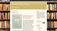 Desktop Screenshot of foodiebookgroup.blogspot.com