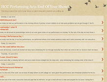 Tablet Screenshot of hccperformingartsendofyearshow.blogspot.com