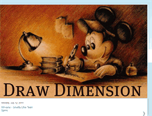 Tablet Screenshot of drawdimension.blogspot.com
