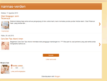 Tablet Screenshot of nannas-verden.blogspot.com