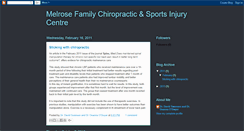 Desktop Screenshot of melrosefamilychiropractic.blogspot.com