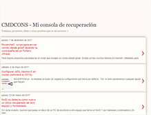 Tablet Screenshot of cmdcons.blogspot.com