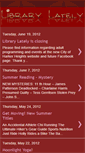 Mobile Screenshot of librarylately.blogspot.com