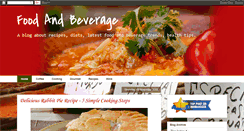 Desktop Screenshot of myfevfood.blogspot.com