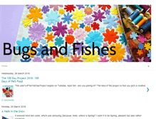 Tablet Screenshot of bugsandfishes.blogspot.com