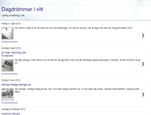Tablet Screenshot of dagdrommarivitt.blogspot.com