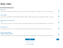 Tablet Screenshot of dailyvideoinessist.blogspot.com